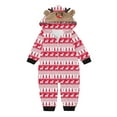 thumbnail image 2 of Odeerbi Matching Family Christmas Pajamas Sets Baby Romper Jumpsuits 2024 Fashion Xmas Print Family Jammies European And American Parent-Child Suit Loungewear Sleepwear for Baby, 2 of 5