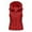 a-Red17255, variant on FINALGANG Women's Puffer Vest Winter Thermal Windproof Solid Color Coat Sleeveless Zipper Hooded Gilet For Cold Weather Outdoor Wear Trendy Top