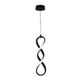thumbnail image 4 of Lámpara Candil Colgante LED Spiral Luxica Lighting Negro, 4 of 5