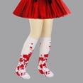 thumbnail image 6 of Bloody Knee Highs Socks Thigh High Socks Over the Knees Sock Long Tube Sock Halloween Cosplay Costume for Kids Hosiery, 6 of 9