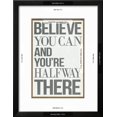 thumbnail image 3 of Believe You Can and Youre Halfway There Poster, Framed Art Print Wall Art Sold by Art.Com, 3 of 5