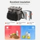 thumbnail image 4 of Bolsa térmica para almuerzo, lonchera de gran capacidad, impermeable y congelable, con correa ajustable para el hombro, a prueba de fugas y fácil de limpiar para el trabajo, la educación,, 4 of 6