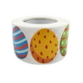 thumbnail image 2 of 500Pcs Easter Egg Stickers Self-Adhesive Labels Seal Gift Tags DIY Easter Wrapping Party Favors Decorations - Stripe, 2 of 4