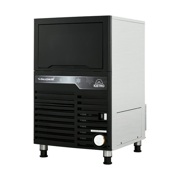 ICETRO WU-0100-AC Machine à Glace sous Comptoir à Cubes Complets de 21 Pouces L - 105 Lb/jour, Refroidie à Air
