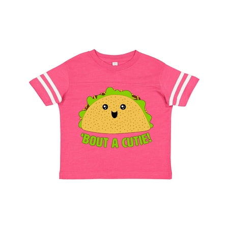 

Inktastic Taco Bout a Cutie Cute Taco Pun Gift Toddler Boy or Toddler Girl T-Shirt