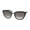 matte black, variant on 10365 CAT EYE SUNGLASSES GRADIENT TINT LENSES EXCLUSIVE DESIGN