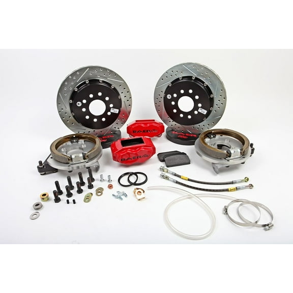 Baer Brakes 13" SS4  Rear Brake Kit, Black, SDZ