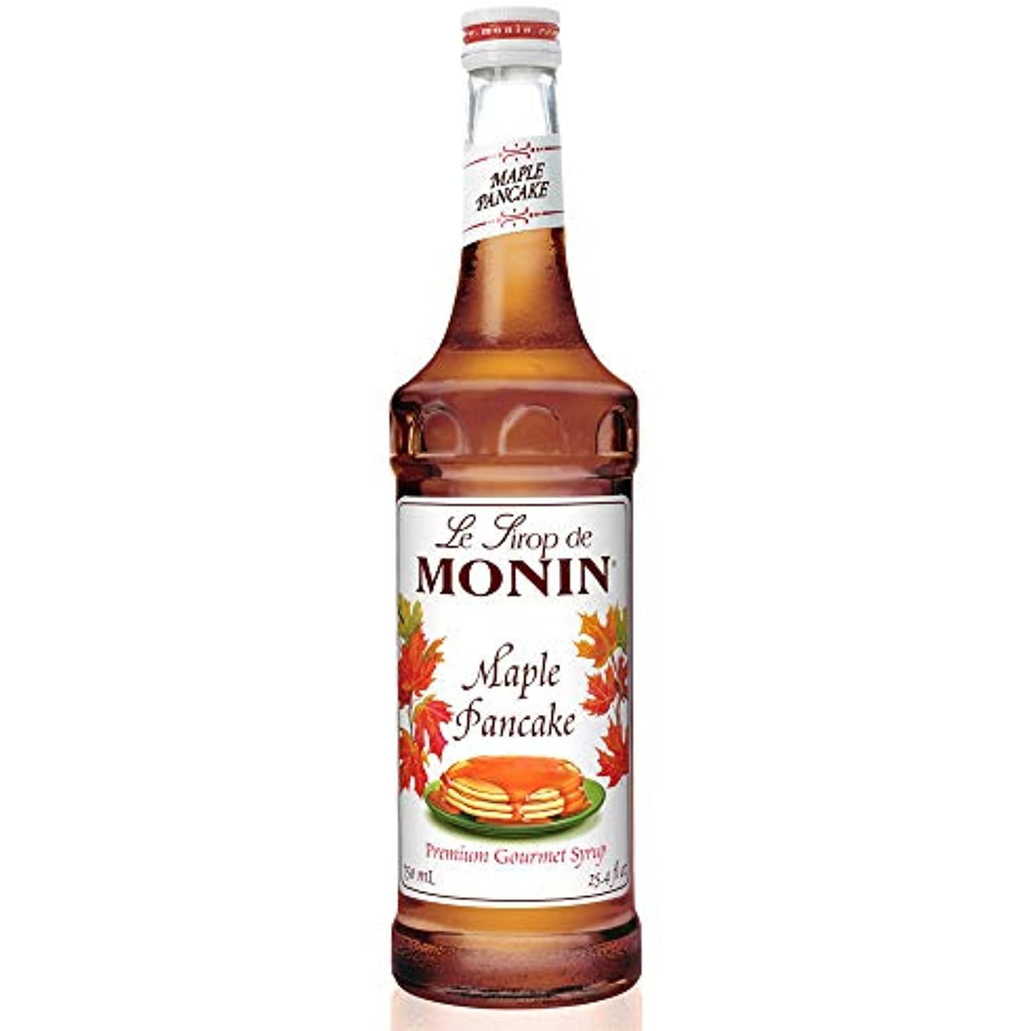 Monin Maple Pancake Syrup, Sweet Maple Flavor, Great For Lattes, Iced