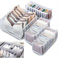 thumbnail image 1 of SHAR Underwear Organizer - Foldable Bra and Panties Storage Box, 1 of 5