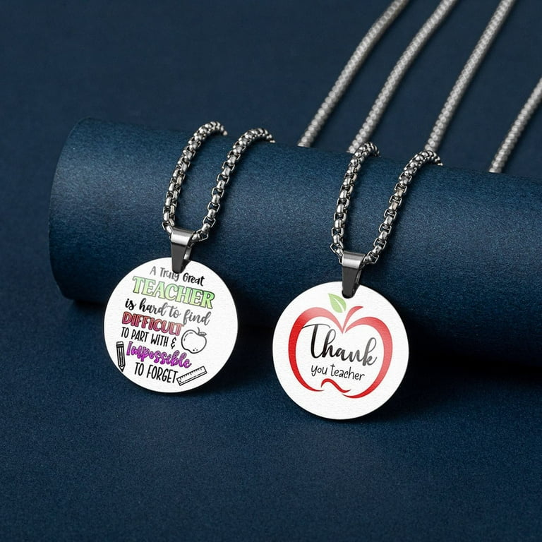 HIBRO Long Y Necklaces for Women Teacher Appreciation Gifts Thank You Necklace For Teacher Unique Teacher Gifts For Christmas Valentines Day