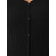 thumbnail image 5 of Vestido de talla grande Agnes Orinda para mujeres, con cuello en V, manga larga, de punto acanalado, con botones, vestido ajustado 3X negro, 5 of 6