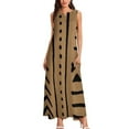 thumbnail image 3 of african mud tribal cloth Long Dress african dresses for woman woman dress Dress, 3 of 7