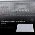 thumbnail image 3 of 88 Key Keyboards Cover Electronic Organ Digital Piano Dust Cover Transparent Grind Arenaceous Waterproof Protect Bag,1 * Electronic Piano Dust Cover,Matte Clear, 3 of 8