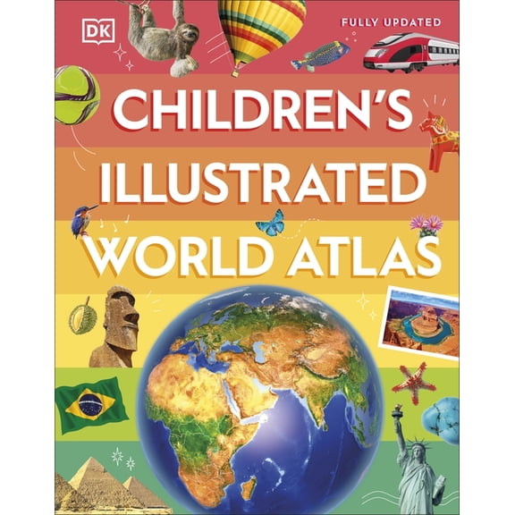 Children's Illustrated World Atlas, (Hardcover)