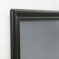 thumbnail image 6 of M&T Displays Fancy Snap Poster Frame 18x24 Inch Black 1.58" Aluminum Profile Front Loading Wall Mounting Photo Picture Document Certificate Sign Holder Mitered Corner Anti Glare Cover, 6 of 8