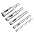 thumbnail image 3 of Diamond Hole Saw Set With Guide Jig 4 – 12mm for Porcelain Glass Slate Marble, 3 of 6