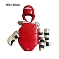 thumbnail image 4 of Wosthever Tamaños múltiples ligeros y portátiles determinados del uniforme ancho del Taekwondo de los usos disponibles Boxeo Rojo y azul Ajuste 155-165 CM, 4 of 6