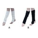 thumbnail image 5 of Jumpingount 2 uds calcetines largos de invierno otoño medias estriadas a rayas sobre algodón sólido puro manguera de terciopelo con punta abierta estilo Medias Negro Jumpingount AP013157-02, 5 of 6