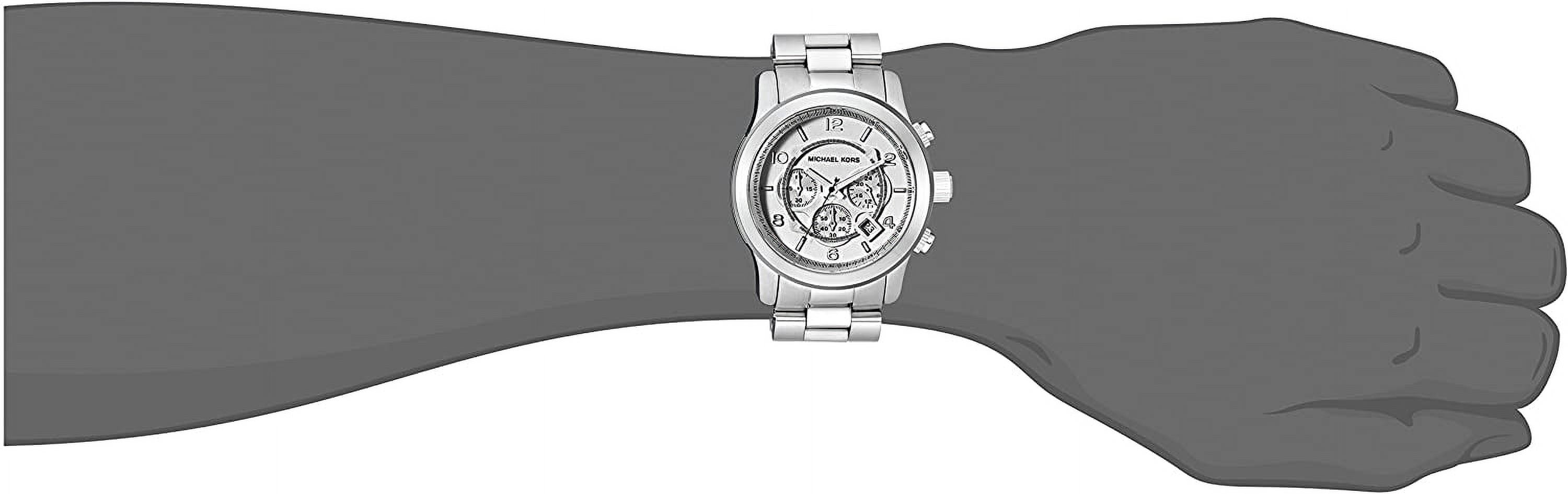 Michael Kors MK8086 Men's Runway Silver-Tone Watch Kenya Ubuy