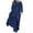 Navy, variant on 2 Piece Sets for Women Plus Size Fall Two Piece Pants Set Women's Summer Loose 2 Piece Matching Sets Outfits Round Neck Long Sleeve Tops And Long Pants Tracksuits Suit