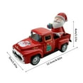 thumbnail image 3 of Vintage Pickup Truck Collectible Figurine, Metal Vehicle-Themed Decor for Various Room Types, Christmas & Universal Holiday Decorative, Halloween, Thanksgiving Day Antique Style Display, 3 of 6