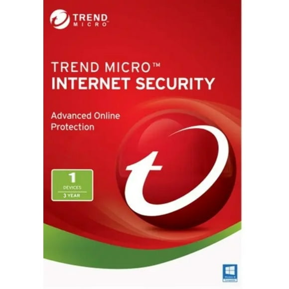 Trend Micro Internet Security (2023) - 3 Ans 1-PC (Fenêtres)