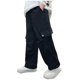 thumbnail image 1 of Odeerbi 9-17 Años Niños Cargo Pantalones Softshell Impermeable Pantalones Windbreaker Parte Inferior Color Sólido Casual Straight Leg Trabajo Pantalones Con Bolsillo, 1 of 6