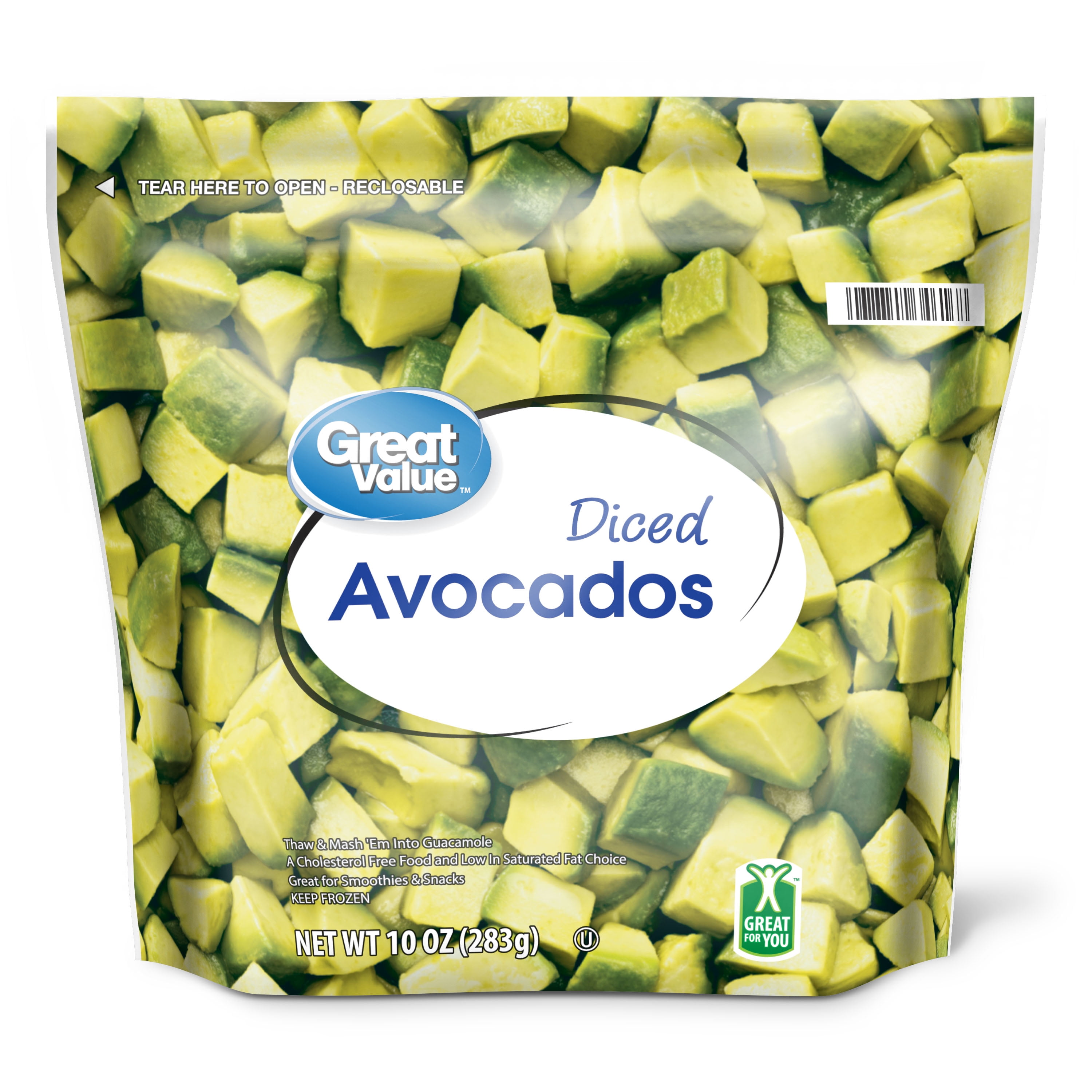 Great Value Avocado Diced 10oz