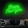 thumbnail image 3 of C-CRAFT Happy New Year Neon Led Light Up 38 inch for New Year Party Home Decor, 3 of 5