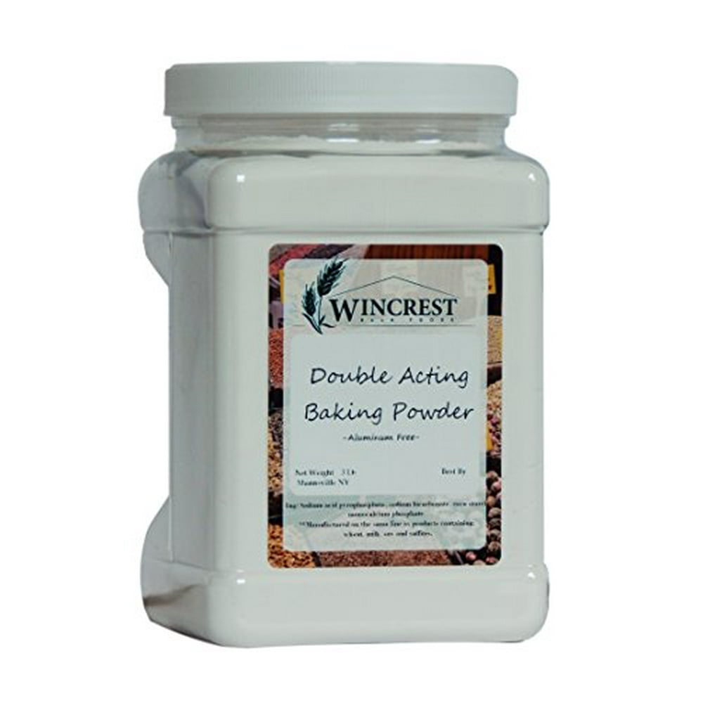 Double Acting Baking Powder Aluminum Free 3 Lb Economy Size Tub