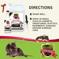 thumbnail image 3 of Natural Armor Peppermint Repellent for Mice/Mouse, Rats & Rodents. All Natural Safe Spray for Indoor/Outdoor Use. Natural Armor Rodent Shield. 128 OZ Gallon Ready to Use, 3 of 7