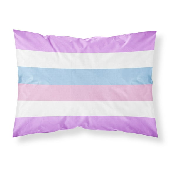 Bigender Pride Fabric Standard Pillowcase