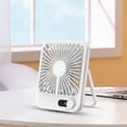 thumbnail image 4 of Portable USB Fans With Rechargeable Battery Wall And Stand Fan Super Silent Technology Ideal For Home And Outdoors USB Type C Compatible Fan Model SK 101, 4 of 7