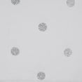 thumbnail image 4 of DII 13x19" Printed Polka Dot Cotton Placemat, Pack of 4, Perfect for Dining Room, Holiday Parties, and Everyday Use - Metallic Silver Dots, 4 of 4