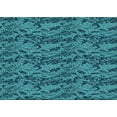 thumbnail image 1 of Ahgly Company Machine Washable Indoor Rectangle Transitional Dark Turquoise Green Area Rugs, 7' x 10', 1 of 7