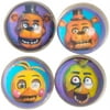 Five Nights at Freddy's Bouncy Ball Party Favors, 4ct