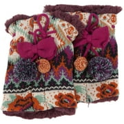 MUK LUKS Boho Pommy Boot Sweaters