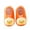 Orange, variant on Zanarzt Kids Slippers for Girls Boys Baby Floor Socks Indoor Soft Sole Toddler Grip Socks Cartoon Slip Thickened Floor Shoe Socks ,12-18 Months