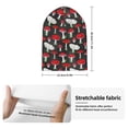 thumbnail image 2 of Hirioo Red Mushrooms for Men's Knit Cuffed Beanie for Outdoor Activities Unisex, 2 of 6