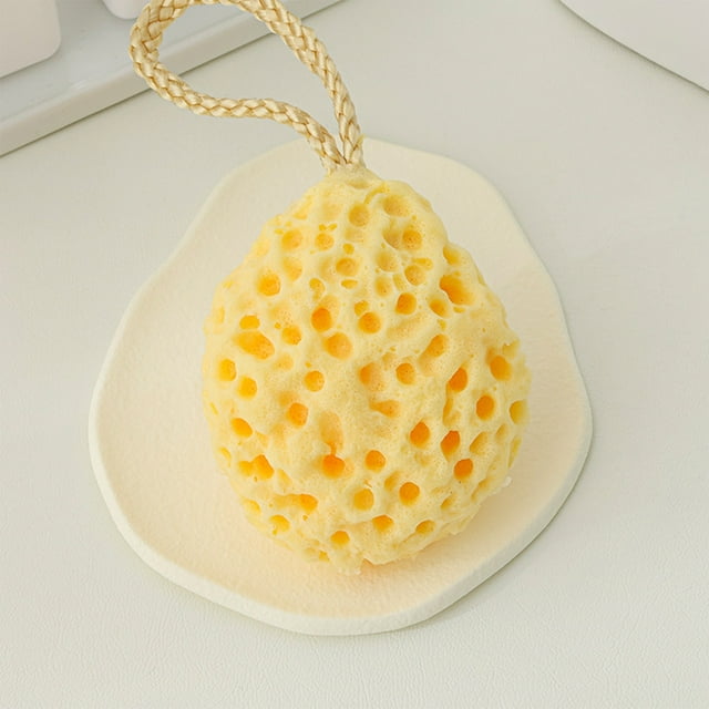 Honeycomb Bath Bath Sponge Non-scattering Super Soft Sponge Multiple Colors Optional Suitable For Bathroom Kitchen