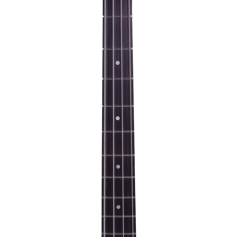 Exquisite Stylish IB Bass Guitar, Basswood Body, Maple Neck, Rosewood Fingerboard, 4 Strings for Bass Effect Performance
