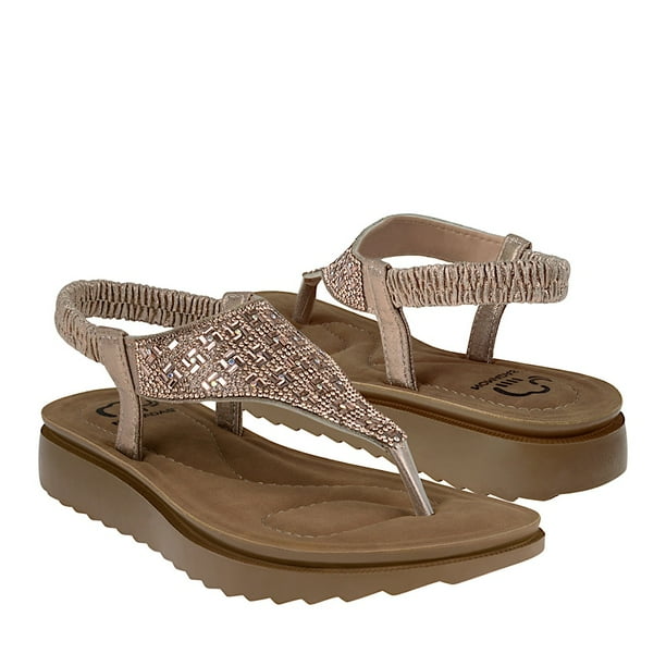 SANDALIAS DAMA NOMADAS 24620 TEXTIL CAFÉ NOMADAS 24620