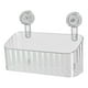 thumbnail image 2 of Cesta de ducha con ventosa para almacenamiento de ducha, montaje en pared, multiusos para baño Borrar L, 2 of 9
