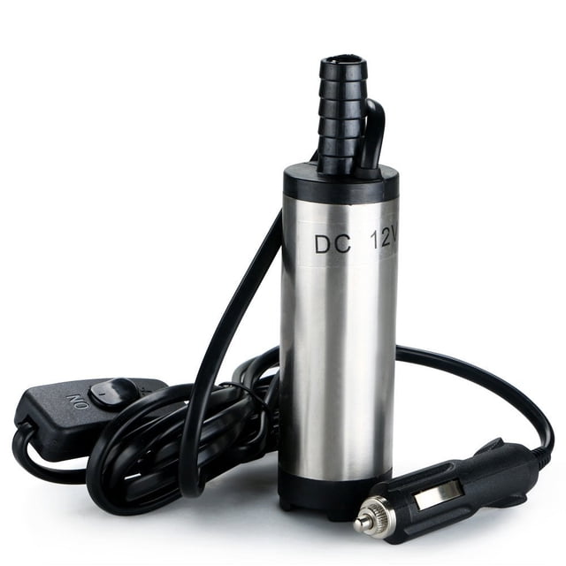 EGNMCR 12V Submersible Pump 38mm Water Oil Transfer Plug pumps pumps