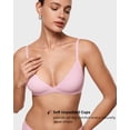 thumbnail image 3 of Bralette INLYRIC Inbarely Triángulo Sin Costuras Rosa Mediano, 3 of 6