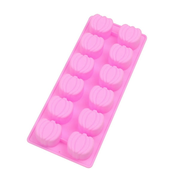 SAYOO Mini Moldes de Silicona Calabaza de Halloween Molde de Caramelo Molde de Chocolate Bandeja de Cubitos de Hielo para Hacer Jabón Jelly Brownie Chocolate Trufa Pudín y Helado Bombe SAYOO Moderno diseño moderno