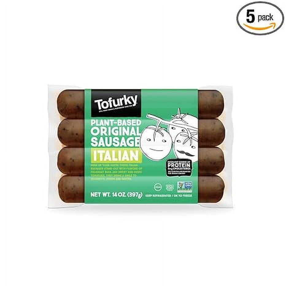 Beyond Meat, Hot Italian Sausage, 14 oz, Plant-Based, Vegan