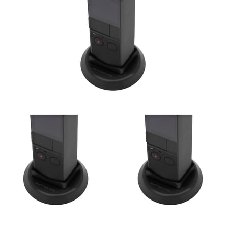 1Pc Handheld Stabilizer Base Mount Stand For DJI Osmo Pocket Gimbal Camera, One Size, Black 3PCS