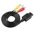 thumbnail image 1 of Cable AV Cable de video compuesto compatible con 64 / / (6 pies) Hugo Cable AV de audio y video compuesto, 1 of 10