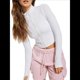 thumbnail image 1 of Chaqueta Corta de Entrenamiento para Mujer, con Cremallera , Corte Ajustado, Ligera y con Aberturas para los Pulgares. XL, 1 of 8
